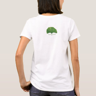 Camiseta Tree Hugger, Leaf Lover - Ginkgo