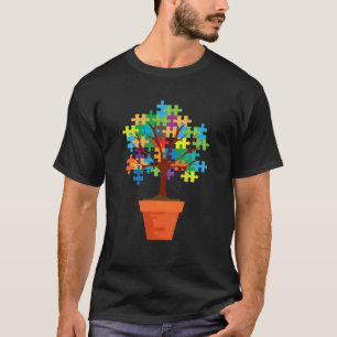 Camiseta Tree Of Life Autism Awareness Month Funny Asd Supp