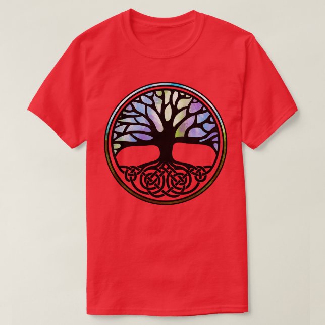 Camiseta Tree of life Yggdrasil 2  (Frente do Design)