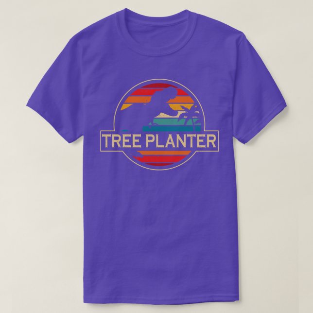 Camiseta Tree Planter Dinossaur (Frente do Design)