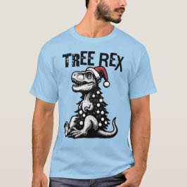 Camiseta Tree Rex – Funny Christmas T-Rex Design