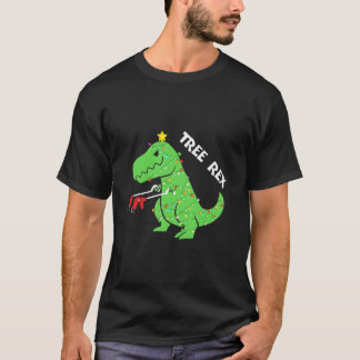 Camiseta Tree Rex Sweater Engraçado Dinossaur Trex Dons Par
