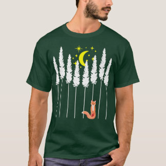 Camiseta Trees Foes Forests Wildlife Night