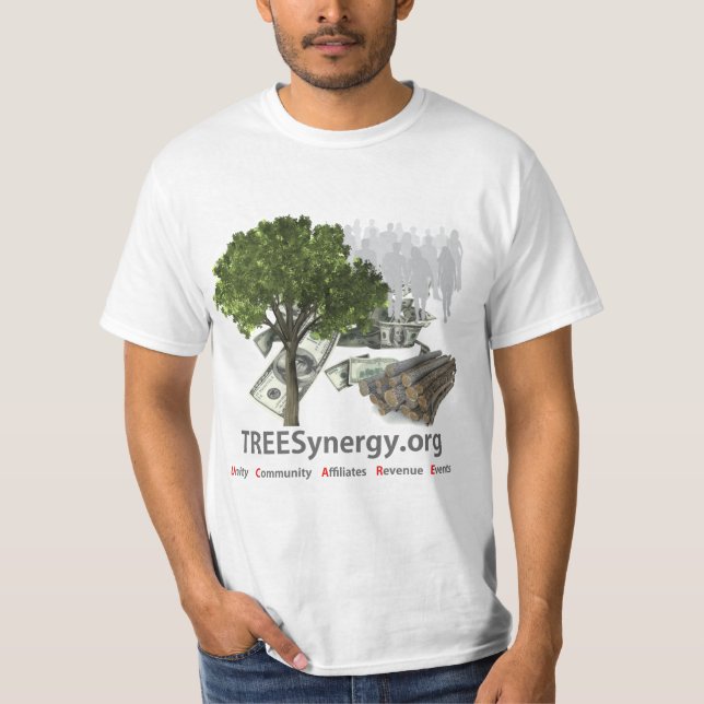 Camiseta TREESynergy - T-Shirt - Caras (Frente)