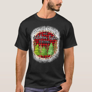 Camiseta Treetops Ghear E Crianças Ouvem Nada Ch