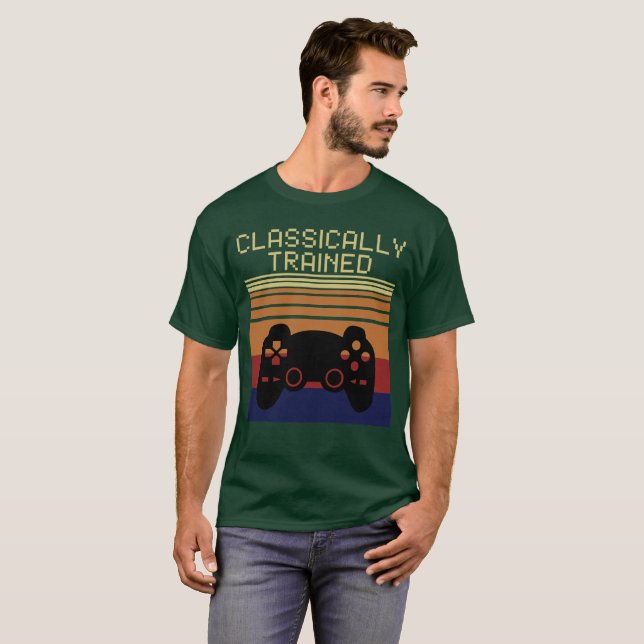 CAMISETA TREINADO CLASSICAMENTE (Frente Completa)