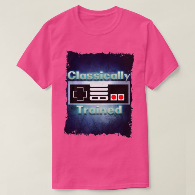 Camiseta Treinado Classicamente (Frente do Design)