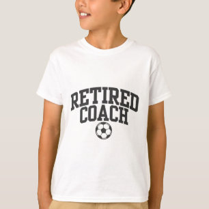 Camiseta Treinador Aposentado Mentor da Equipe de Futebol _