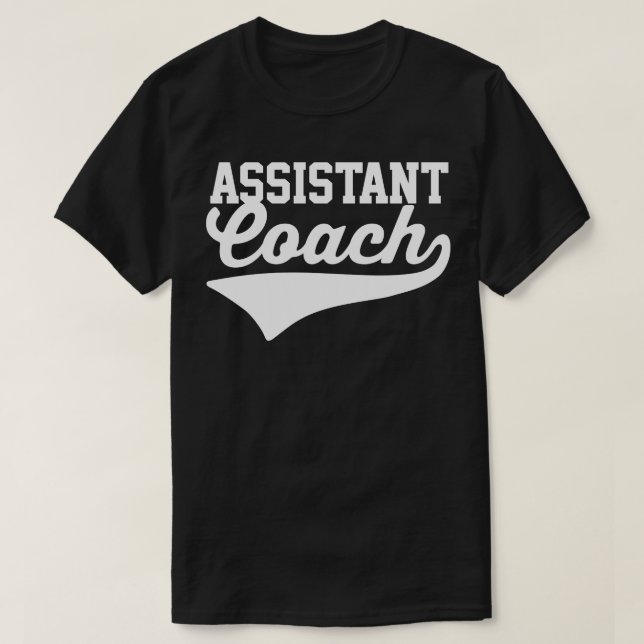 Camiseta Treinador Assistente (Frente do Design)