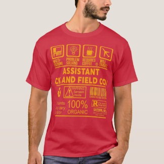 CAMISETA TREINADOR ASSISTENTE E TREINADOR DE CAMPO NICE DES