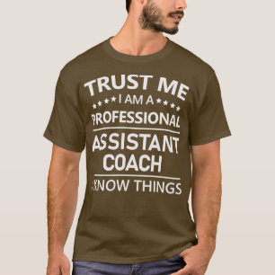 Camiseta Treinador Assistente Gift Idea Professional Treina