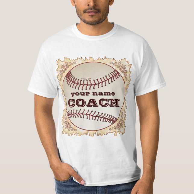 Camiseta Treinador Baseball (Frente)