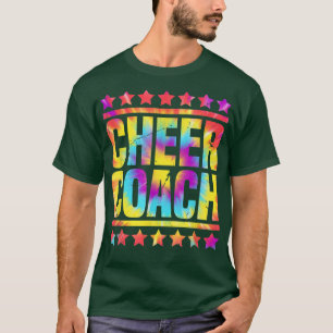 Camiseta Treinador Cheie Tie Dye Engraçado Design Bonito Tr