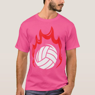Camiseta Treinador da equipe de esporte do jogador de vôlei