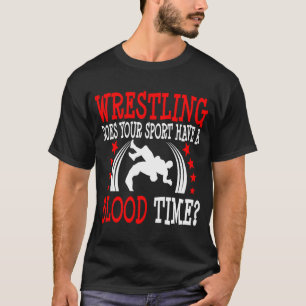 Camiseta Treinador da Equipe de Lutadores para o Tempo de S