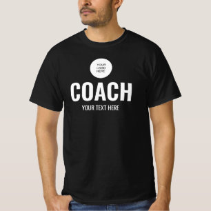 Camiseta Treinador da Equipe Faça o Upload do Logotipo Aqui