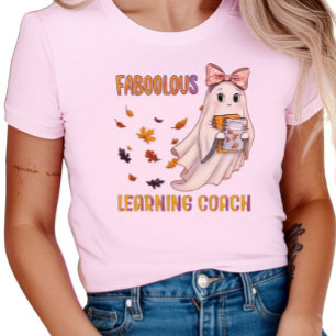 Camiseta Treinador de Aprendizado Fabuloso Fantasma Fofo de