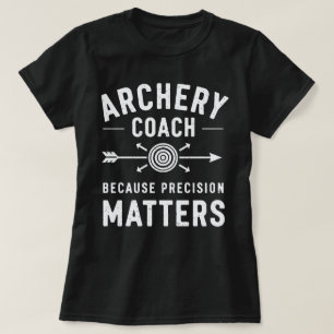 Camiseta Treinador De Arquivamento Porque Precisão Importa
