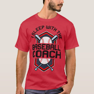 Camiseta Treinador de baseball Esposa Profissional de Mãe I