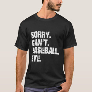 Camiseta Treinador de Baseball Jogador de Beisebol Esporte