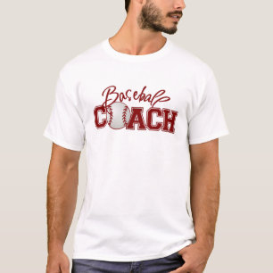 Camiseta TREINADOR de basebol
