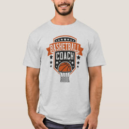 Camiseta treinador de basquete