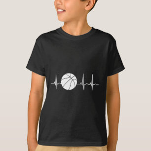 Camiseta Treinador de Basquete para pulsação Ekg