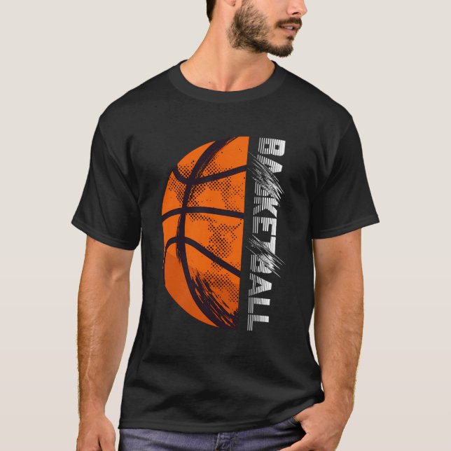 Camiseta Treinador de Basquete Repetindo Basquete (Frente)