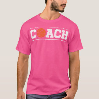 Camiseta Treinador de basquetebol desportivo