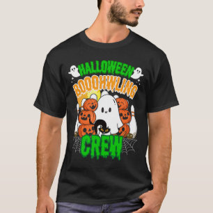 Camiseta Treinador de Boliche Crianças de Halloween Jogador