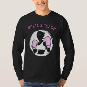 Camiseta Treinador de Boxe Boxeadora Feminina Mulheres Meni