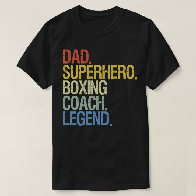 Camiseta Treinador de Boxing (Frente do Design)