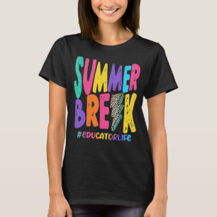 Camiseta Treinador de Break Summer Subleopardo da Vida