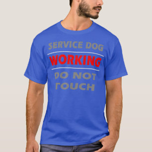 Camiseta Treinador de Cachorros de Serviço T Manipulador d
