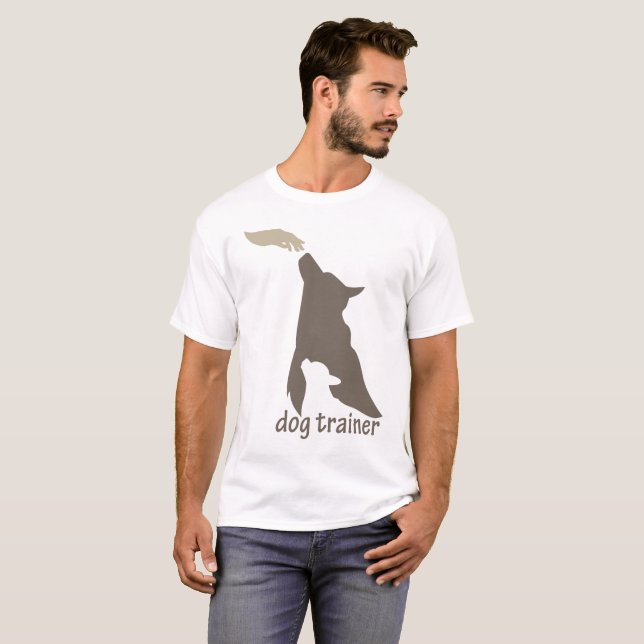 Camiseta treinador de cães (Frente Completa)