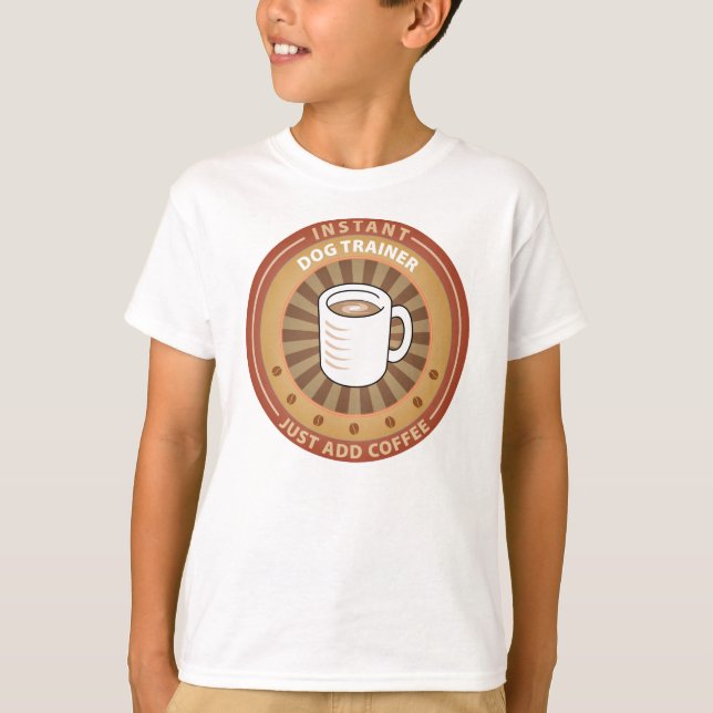 Camiseta Treinador de Cães Instantâneos (Frente)