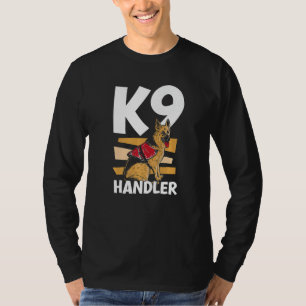 Camiseta Treinador de Cães Manipulador K9 Manipulação Premi