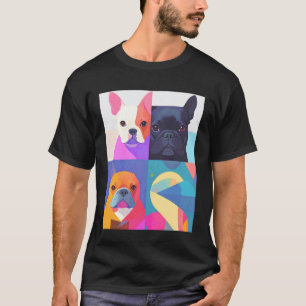 Camiseta Treinador de Cães Veterinário Bulldog Francês Vete