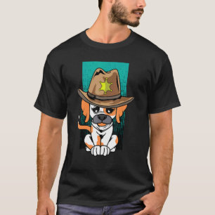Camiseta Treinador de Cães Xerife Doberman Fofo