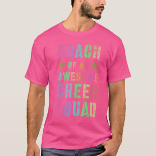 Camiseta Treinador de Cheerleader de uma Incrível Equipe de