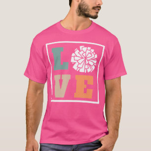 Camiseta Treinador de Cheerleading Amor Cheer