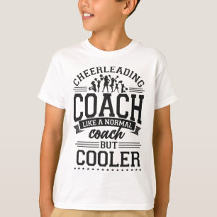 Camiseta Treinador de Cheerleading Cheer Cheerleading Coach
