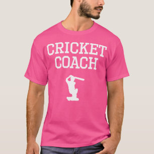 Camiseta Treinador de críquete