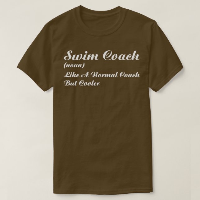 Camiseta Treinador de Definição Engraçado do Treinador de n (Frente do Design)
