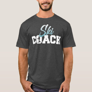 Camiseta Treinador de Esqui Esqui Esquiador Snowboard Espor