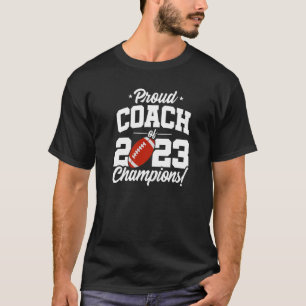 Camiseta Treinador de futebol campeões 2023 Escola de Futeb