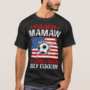Camiseta Treinador de futebol MAMAM como um MAMAMAMAM norma