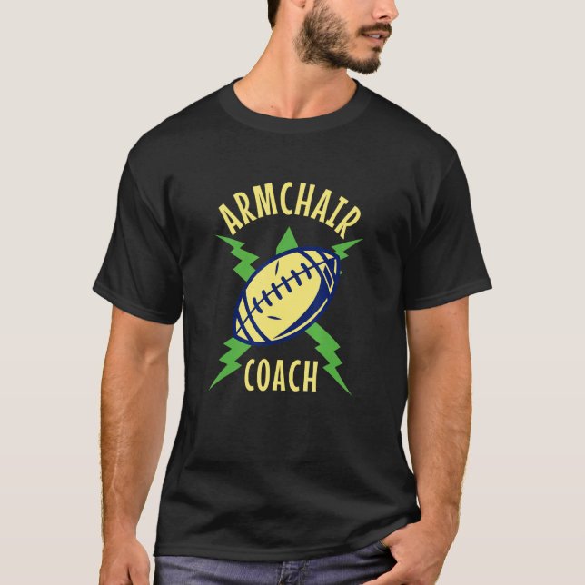 Camiseta Treinador de Futebol para esporte armado (Frente)