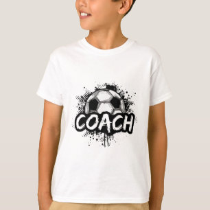Camiseta Treinador de Futebol para Homens e Mulheres Camise