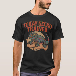 Camiseta Treinador de Gecko Tokay - Lagarto de Estimação